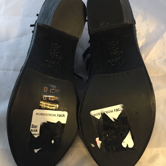 NEW Joie Loren Fringe Ankle Bootie Black Suede 6.5 - Picture 6 of 6